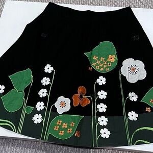 Lithe Floral Midi Skirt